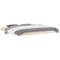 vidaXL Estructura de cama madera maciza de pino 180x200 cm