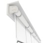 vidaXL Persiana enrollable de ducha cuadrados 160x240 cm