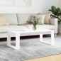 vidaXL Mesa de centro madera de ingeniería blanco 102x50x35 cm