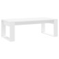 vidaXL Mesa de centro madera de ingeniería blanco 102x50x35 cm