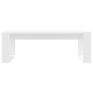 vidaXL Mesa de centro madera de ingeniería blanco 102x50x35 cm