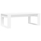 vidaXL Mesa de centro madera de ingeniería blanco 102x50x35 cm