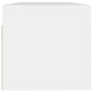 vidaXL Armario de pared madera contrachapada blanco 100x36,5x35 cm