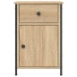 vidaXL Mesitas noche 2 uds madera contrachapada color roble 40x42x60cm vidaXL Mesitas noche 2 uds madera contrachapada color roble 40x42x60cm