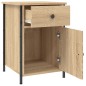 vidaXL Mesitas noche 2 uds madera contrachapada color roble 40x42x60cm vidaXL Mesitas noche 2 uds madera contrachapada color roble 40x42x60cm