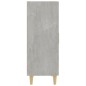 vidaXL Aparador de madera contrachapada gris hormigón 70x34x90 cm vidaXL Aparador de madera contrachapada gris hormigón 70x34x90 cm