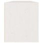 vidaXL Armario de pared 2 uds madera maciza de pino blanco 60x30x35 cm vidaXL Armario de pared 2 uds madera maciza de pino blanco 60x30x35 cm