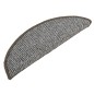 vidaXL Alfombras de peldaños de escalera 15 uds gris 65x25 cm vidaXL Alfombras de peldaños de escalera 15 uds gris 65x25 cm