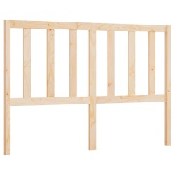 vidaXL Cabecero de cama madera maciza de pino 146x4x100 cm
