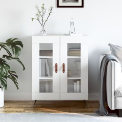 vidaXL Aparador de madera de ingeniería blanco 69,5x34x90 cm