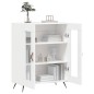 vidaXL Aparador de madera de ingeniería blanco 69,5x34x90 cm vidaXL Aparador de madera de ingeniería blanco 69,5x34x90 cm