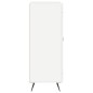 vidaXL Aparador de madera de ingeniería blanco 69,5x34x90 cm vidaXL Aparador de madera de ingeniería blanco 69,5x34x90 cm