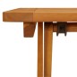 vidaXL Mesa plegable de jardín de madera maciza de acacia 60x60x75 cm vidaXL Mesa plegable de jardín de madera maciza de acacia 60x60x75 cm