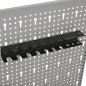 vidaXL Tableros de clavijas para pared 3 unidades acero 40x58 cm vidaXL Tableros de clavijas para pared 3 unidades acero 40x58 cm