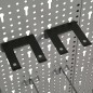 vidaXL Tableros de clavijas para pared 3 unidades acero 40x58 cm vidaXL Tableros de clavijas para pared 3 unidades acero 40x58 cm