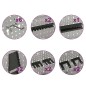 vidaXL Tableros de clavijas para pared 3 unidades acero 40x58 cm vidaXL Tableros de clavijas para pared 3 unidades acero 40x58 cm