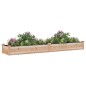 vidaXL Jardinera arriate con forro madera maciza abeto 240x45x25 cm vidaXL Jardinera arriate con forro madera maciza abeto 240x45x25 cm