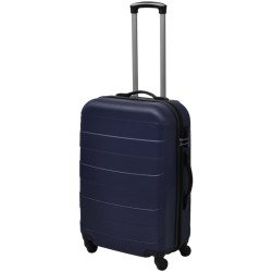 vidaXL Set Trolley Maleta Rígida Tres Uds. Azul
