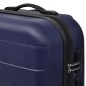 vidaXL Set Trolley Maleta Rígida Tres Uds. Azul vidaXL Set Trolley Maleta Rígida Tres Uds. Azul