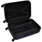 vidaXL Set Trolley Maleta Rígida Tres Uds. Azul vidaXL Set Trolley Maleta Rígida Tres Uds. Azul