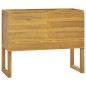 vidaXL Armario de baño madera maciza de teca 90x45x75 cm vidaXL Armario de baño madera maciza de teca 90x45x75 cm