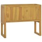 vidaXL Armario de baño madera maciza de teca 90x45x75 cm vidaXL Armario de baño madera maciza de teca 90x45x75 cm