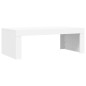 vidaXL Mesa de centro madera de ingeniería blanco 102x50x36 cm vidaXL Mesa de centro madera de ingeniería blanco 102x50x36 cm