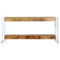 vidaXL Mueble para TV de madera maciza de mango 90x30x40 cm 