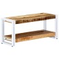 vidaXL Mueble para TV de madera maciza de mango 90x30x40 cm 