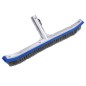 vidaXL Cepillo para pared de piscina aluminio 