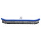 vidaXL Cepillo para pared de piscina aluminio 