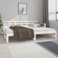vidaXL Sofá cama extraíble madera maciza de pino blanco 2x(90x200) cm vidaXL Sofá cama extraíble madera maciza de pino blanco 2x(90x200) cm