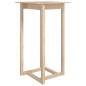 vidaXL Mesa alta de bar de madera maciza de pino 60x60x110 cm vidaXL Mesa alta de bar de madera maciza de pino 60x60x110 cm