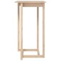 vidaXL Mesa alta de bar de madera maciza de pino 60x60x110 cm vidaXL Mesa alta de bar de madera maciza de pino 60x60x110 cm