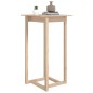 vidaXL Mesa alta de bar de madera maciza de pino 60x60x110 cm vidaXL Mesa alta de bar de madera maciza de pino 60x60x110 cm