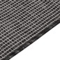 vidaXL Alfombra de exterior de tejido plano gris 120x170 cm