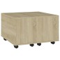 vidaXL Mesa de centro madera contrachapada roble Sonoma 60x60x38 cm vidaXL Mesa de centro madera contrachapada roble Sonoma 60x60x38 cm