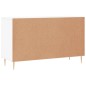 vidaXL Aparador de madera de ingeniería blanco 100x36x60 cm