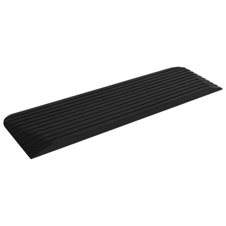 vidaXL Rampa de umbral goma 110x32x3,8 cm