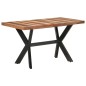 vidaXL Mesa de comedor de madera acacia acabado miel 140x70x75 cm vidaXL Mesa de comedor de madera acacia acabado miel 140x70x75 cm