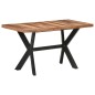 vidaXL Mesa de comedor de madera acacia acabado miel 140x70x75 cm vidaXL Mesa de comedor de madera acacia acabado miel 140x70x75 cm