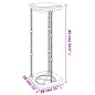 vidaXL Soportes para bolsas de basura 2 uds PP negro y azul 120 L vidaXL Soportes para bolsas de basura 2 uds PP negro y azul 120 L