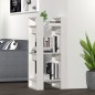 vidaXL Estantería/divisor de espacios madera pino blanco 41x35x91 cm vidaXL Estantería/divisor de espacios madera pino blanco 41x35x91 cm