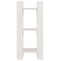 vidaXL Estantería/divisor de espacios madera pino blanco 41x35x91 cm vidaXL Estantería/divisor de espacios madera pino blanco 41x35x91 cm