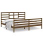 vidaXL Estructura de cama madera maciza de pino marrón miel 200x200 cm vidaXL Estructura de cama madera maciza de pino marrón miel 200x200 cm