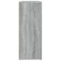 vidaXL Aparador de madera contrachapada gris Sonoma 91x29,5x75 cm vidaXL Aparador de madera contrachapada gris Sonoma 91x29,5x75 cm