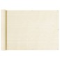 vidaXL Toldo para balcón HDPE crema 75x600 cm vidaXL Toldo para balcón HDPE crema 75x600 cm