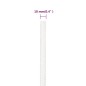 vidaXL Cuerda de barco polipropileno blanco intenso 10 mm 100 m vidaXL Cuerda de barco polipropileno blanco intenso 10 mm 100 m