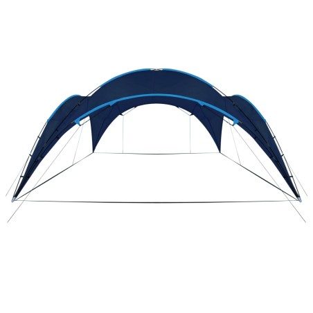 vidaXL Carpa de fiesta arco azul oscuro 450x450x265 cm