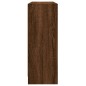 vidaXL Aparador madera de ingeniería color roble marrón 91x28x75 cm vidaXL Aparador madera de ingeniería color roble marrón 91x28x75 cm